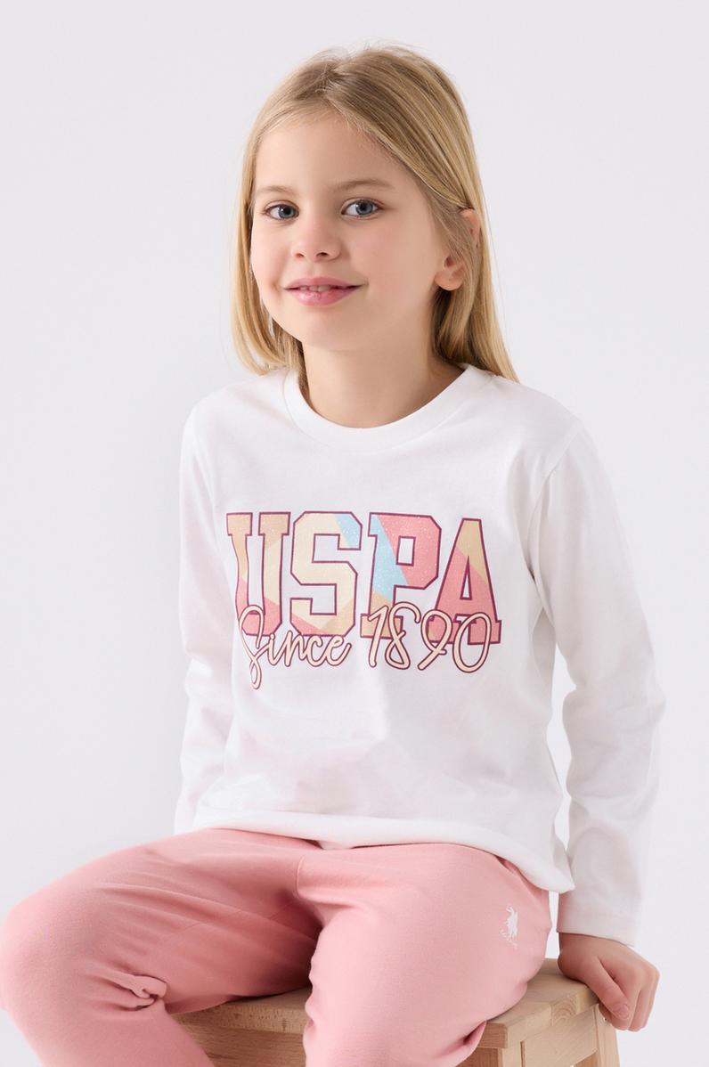 Kız Çocuk Açık Pembe Alt Üst Takım