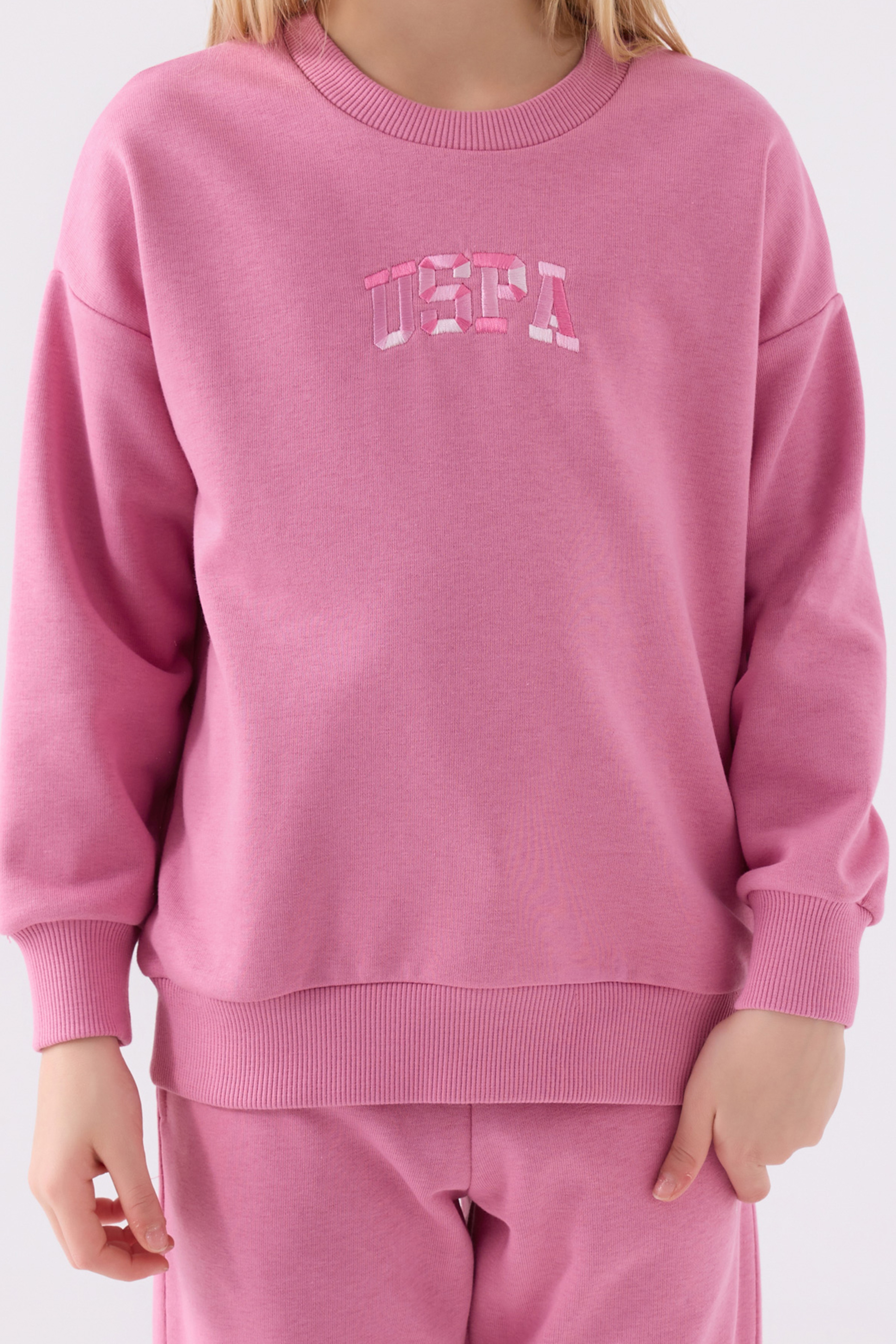 Kız Çocuk Pembe Pijama Takımı - Image 5