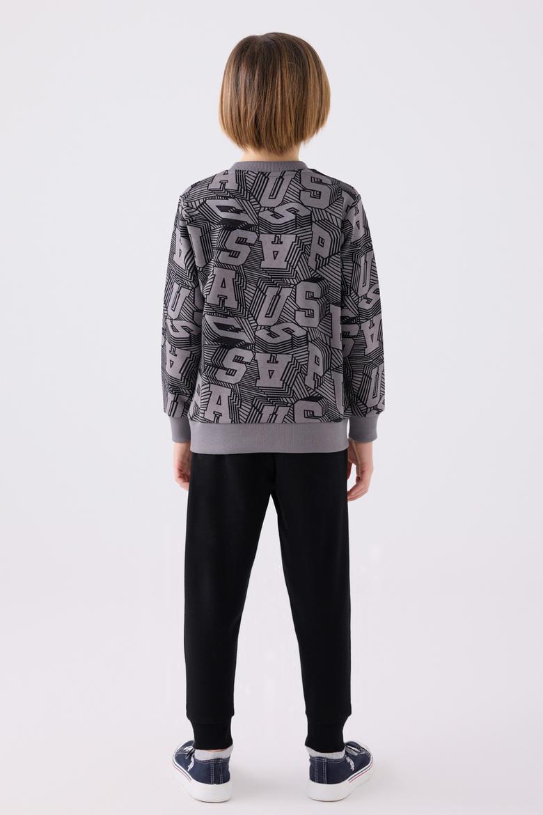 Erkek Çocuk Koyu Gri Pijama Takımı - 50299493002