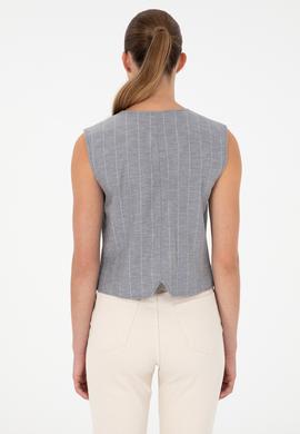 Kadın Mavi Yelek - 50284655068