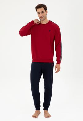 Erkek Bordo Pijama Takımı - 50301712012