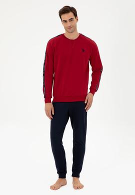 Erkek Bordo Pijama Takımı - 50301712012