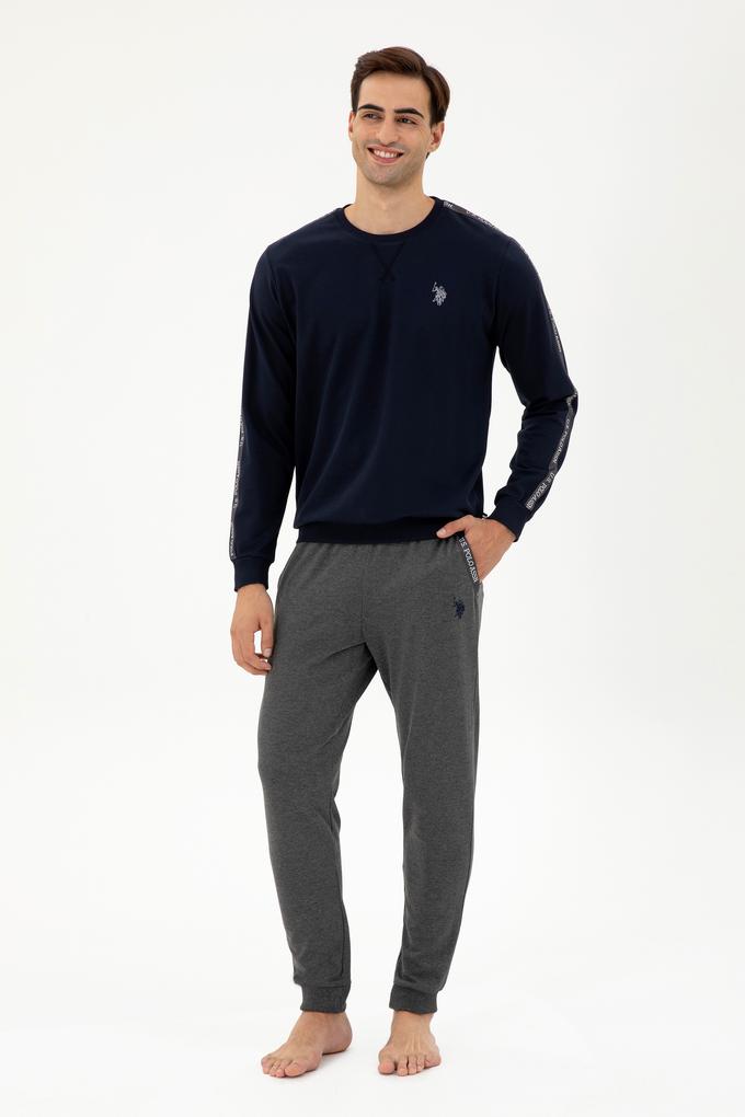 Erkek Lacivert Pijama Takımı