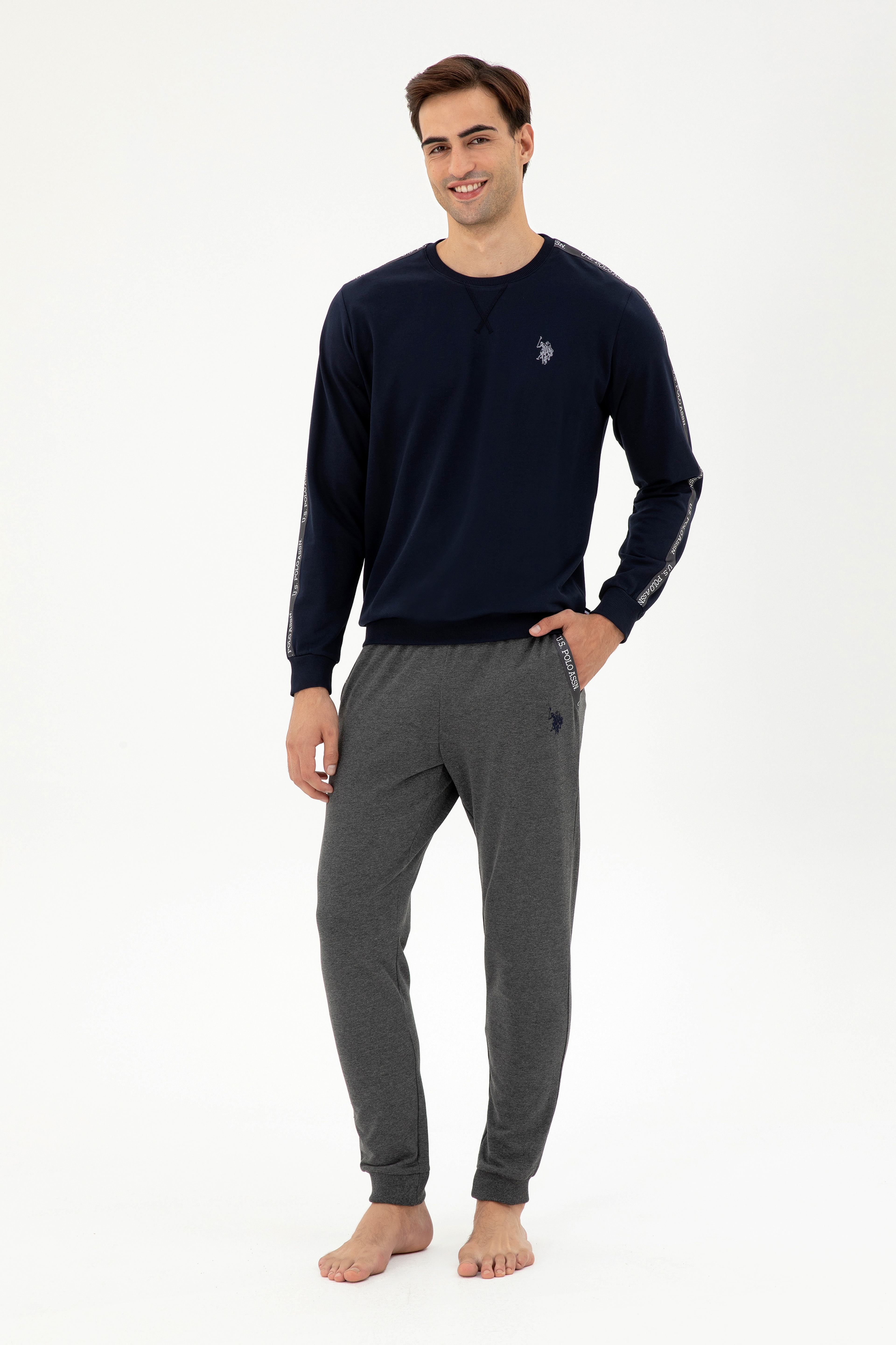 Erkek Lacivert Pijama Takımı - Image 2