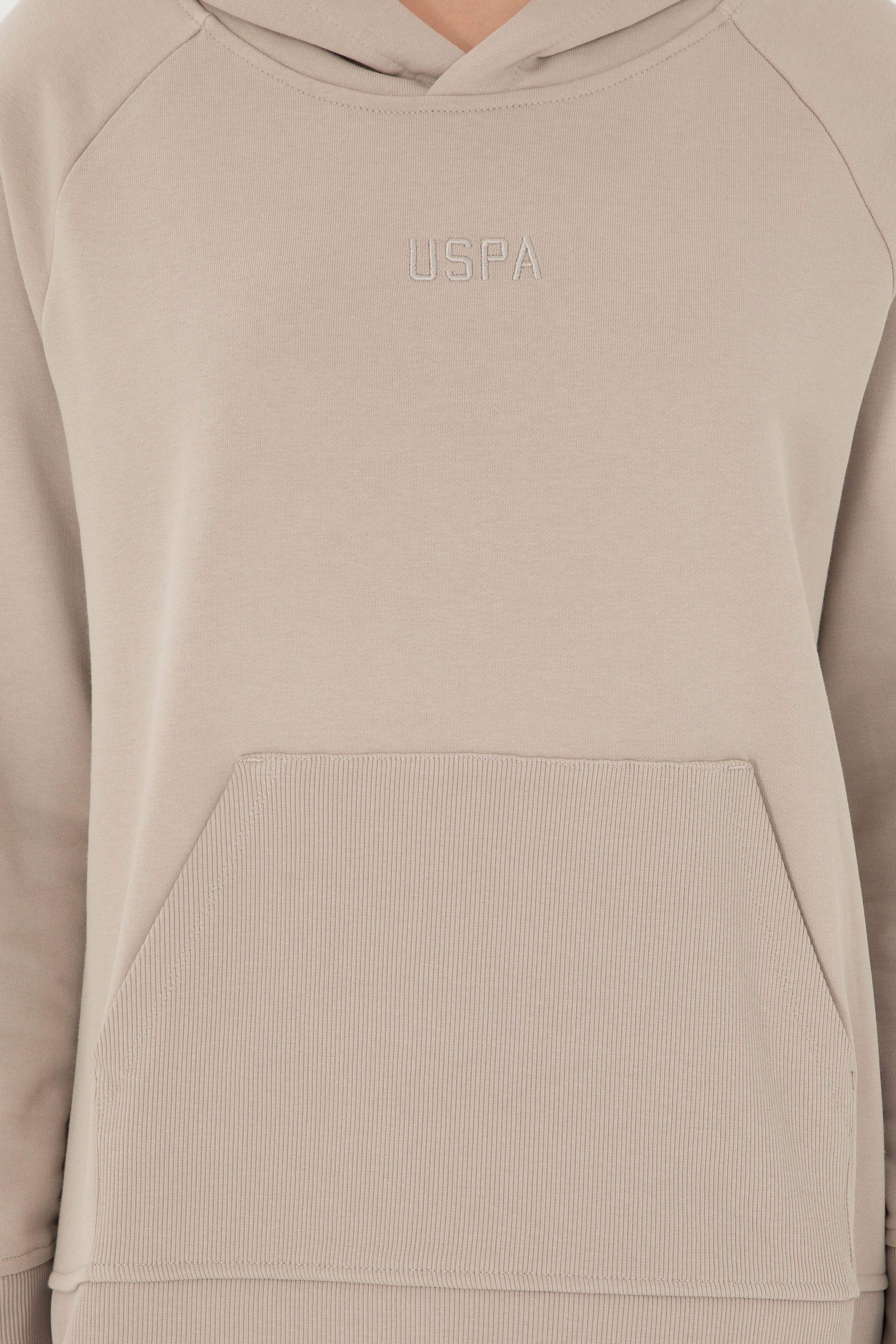 Kadın Taş Kapüşonlu Sweatshirt