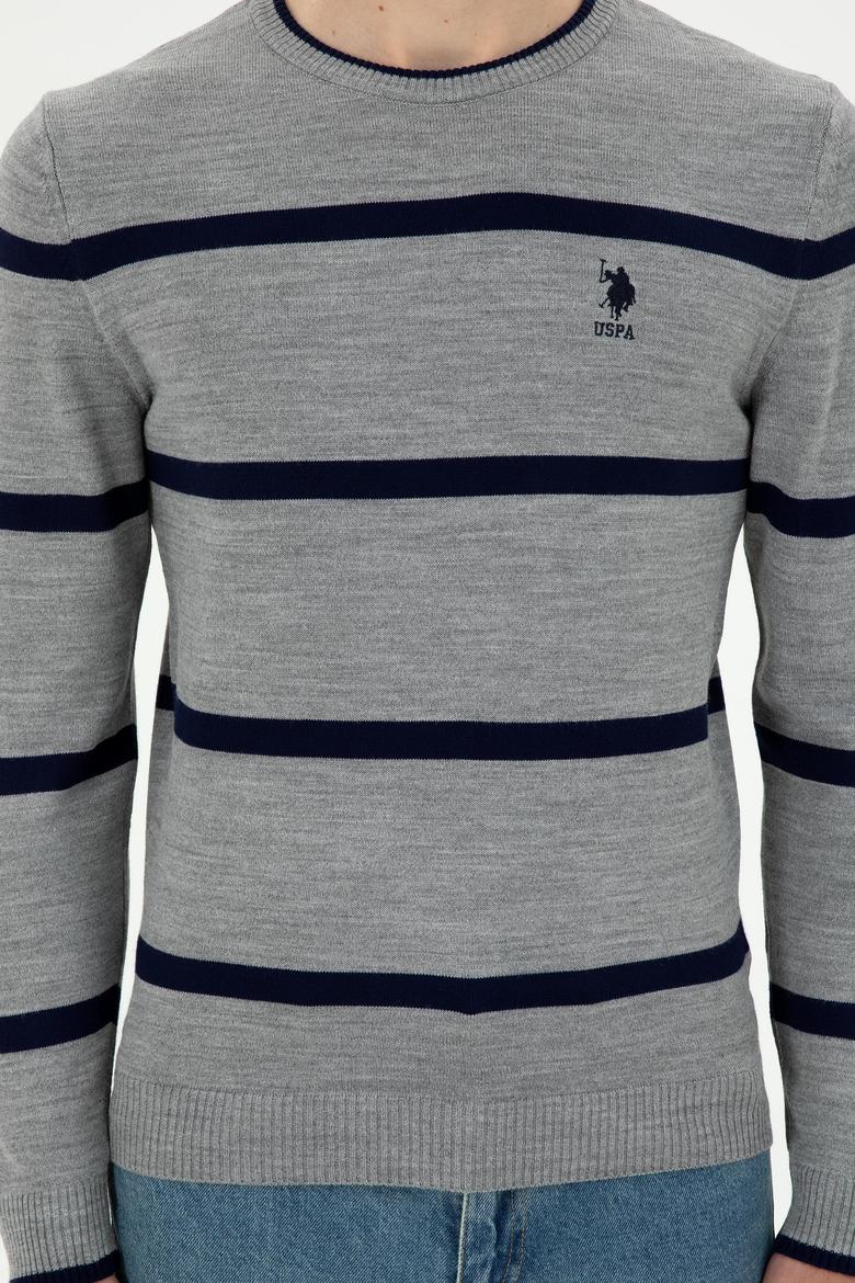 Erkek Gri Melanj Kazak - 50297039027