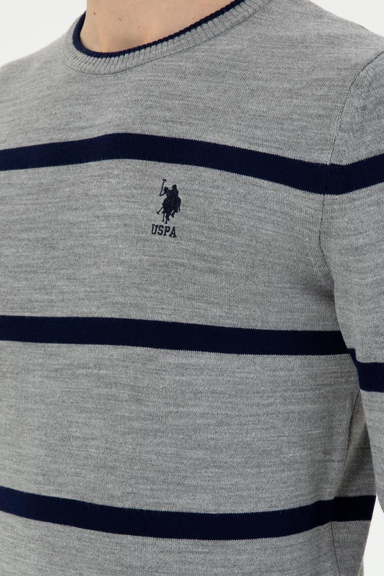 Erkek Gri Melanj Kazak - 50297039027