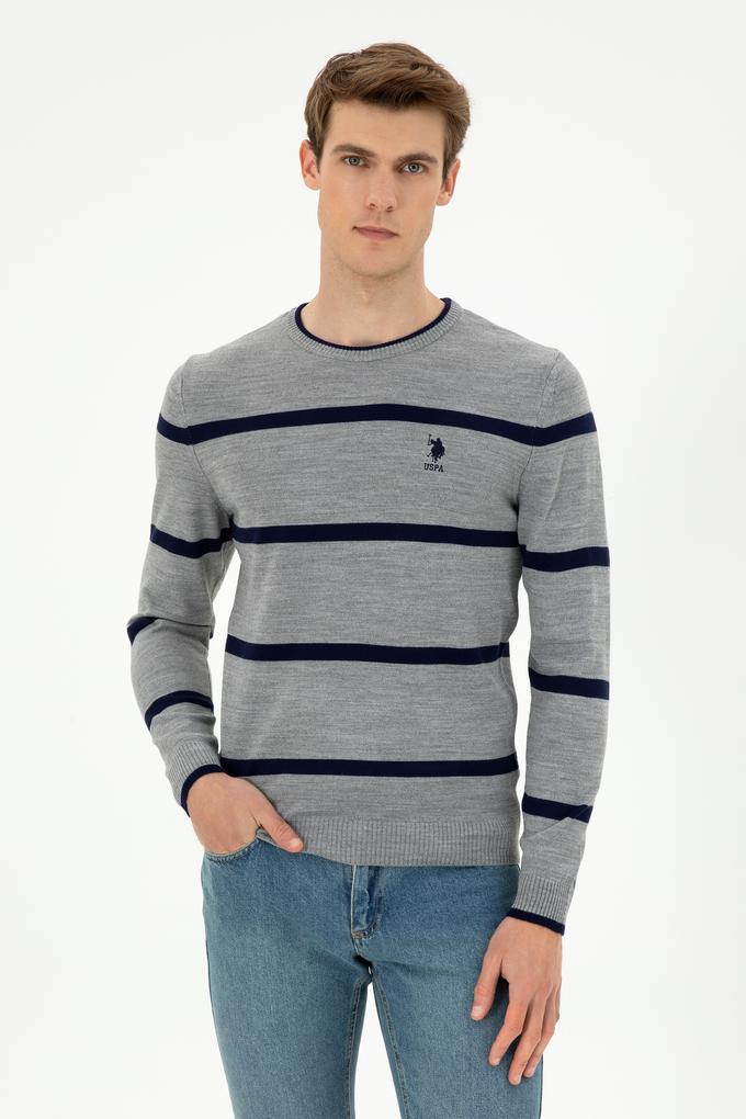 Erkek Gri Melanj Kazak