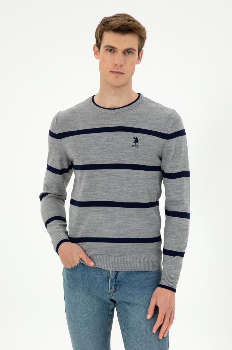 Erkek Gri Melanj Kazak