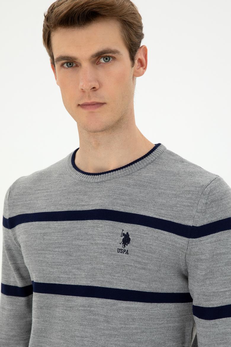 Erkek Gri Melanj Kazak - 50297039027