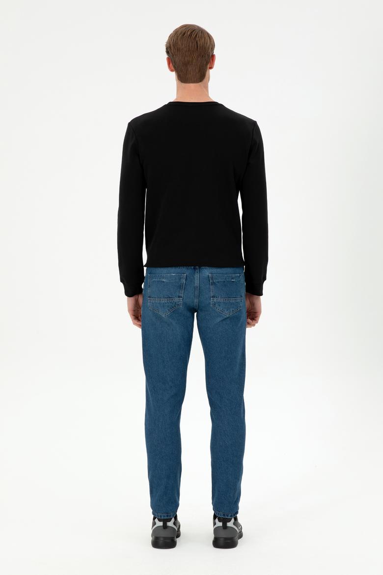 Erkek Mavi Jean Pantolon - 50281119045