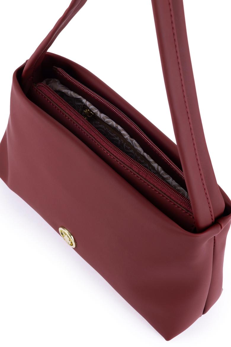 Kadın Bordo Kol Çantası - 50303437005