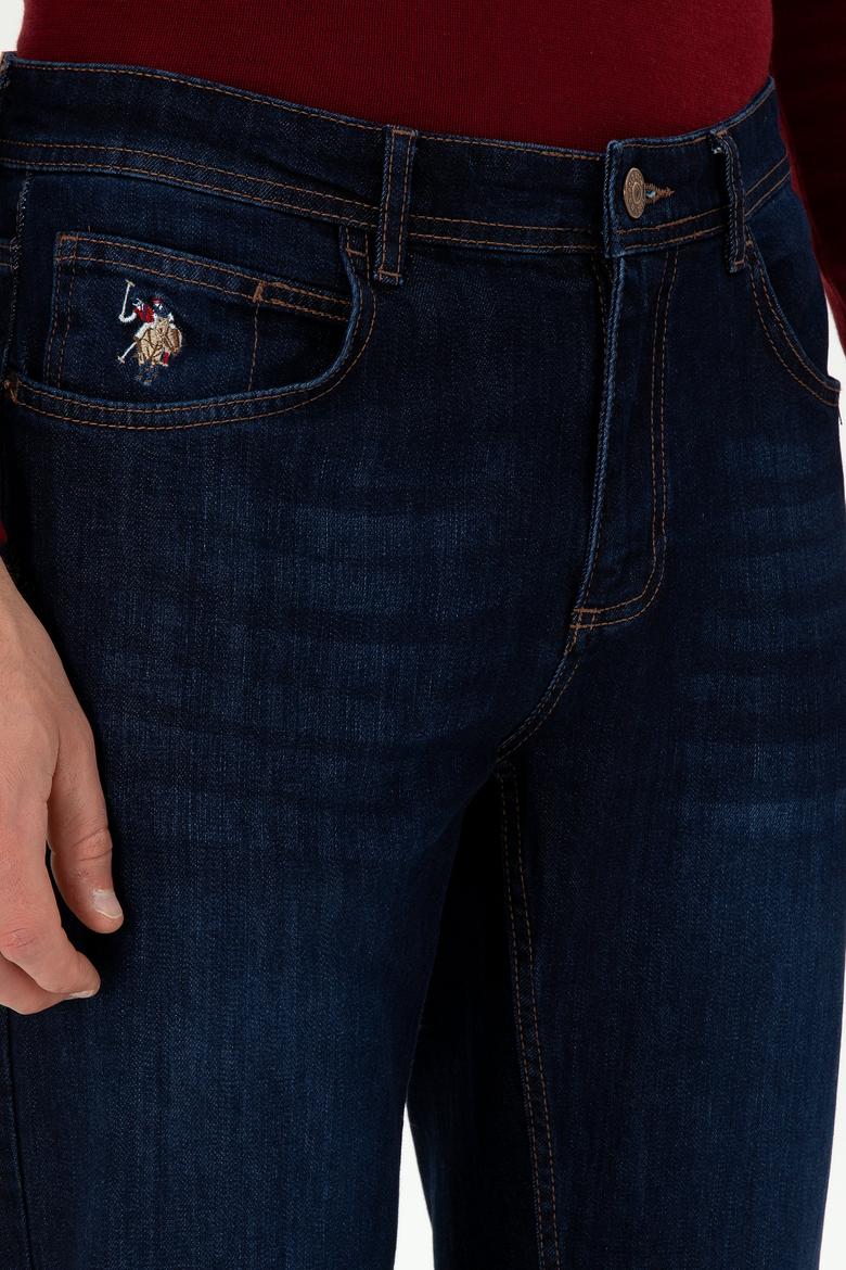 Erkek Koyu Mavi Jean Pantolon - 50289461223