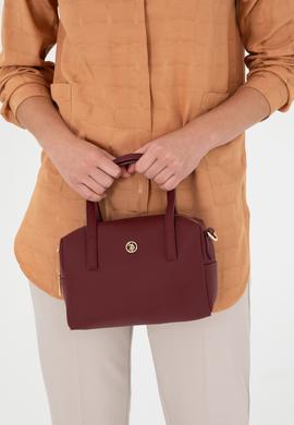 Kadın Bordo Kol Çantası - 50303438005
