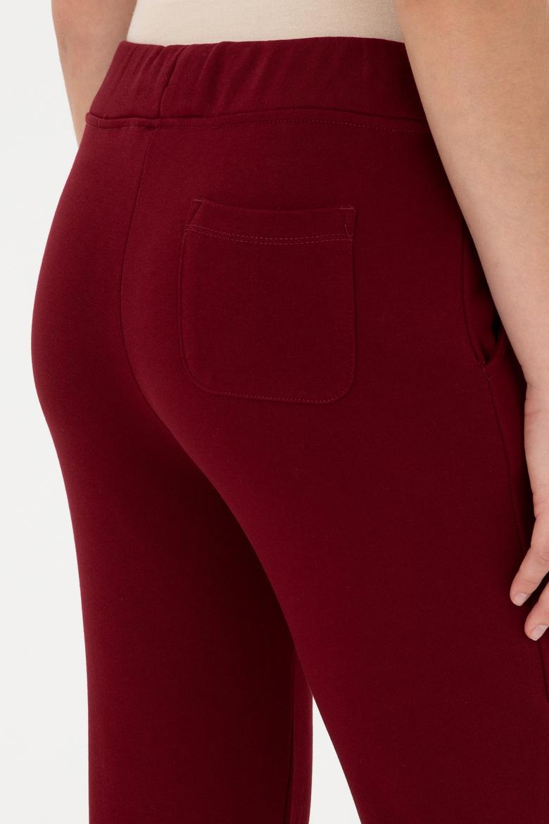 Kadın Bordo Eşofman Altı - 50289539087