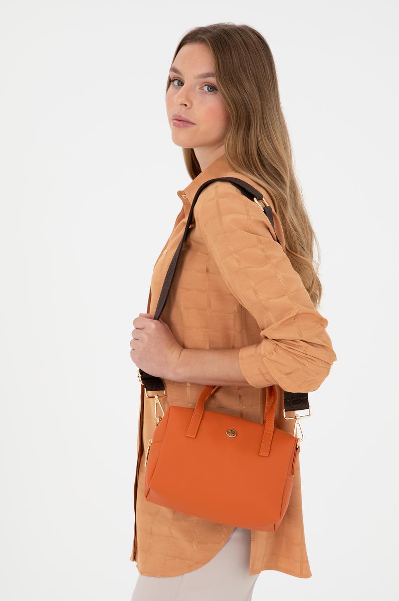 Kadın Turuncu Kol Çantası