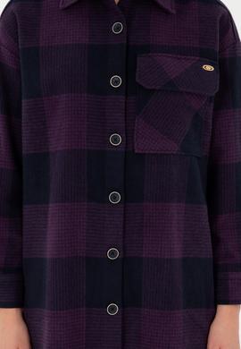 Kadın Lacivert Mini Boy Dokuma Elbise - 50292245012