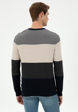 Erkek Lacivert Kazak - 50292867017