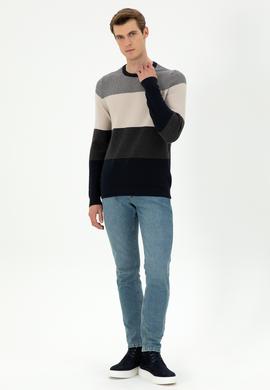 Erkek Lacivert Kazak - 50292867017