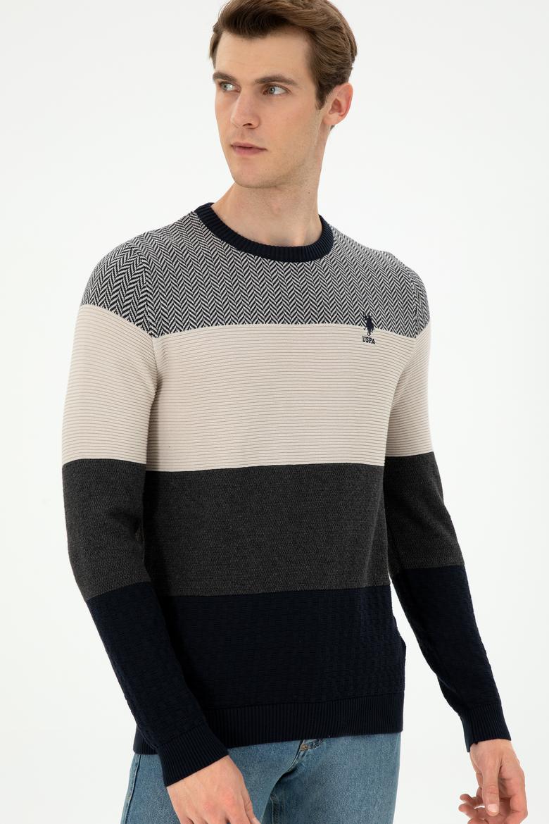 Erkek Lacivert Kazak - 50292867017