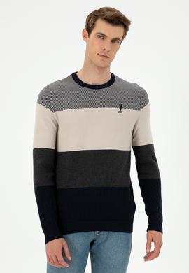 Erkek Lacivert Kazak - 50292867017