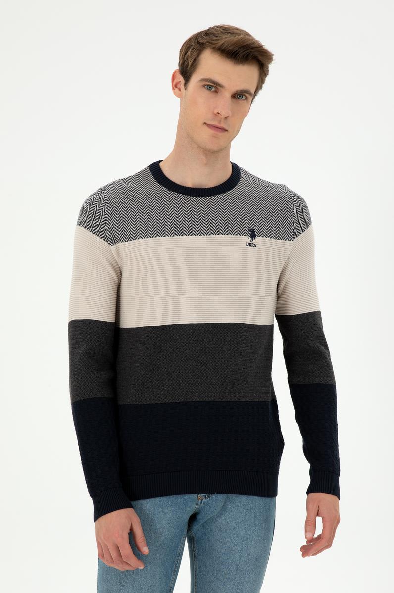 Erkek Lacivert Kazak