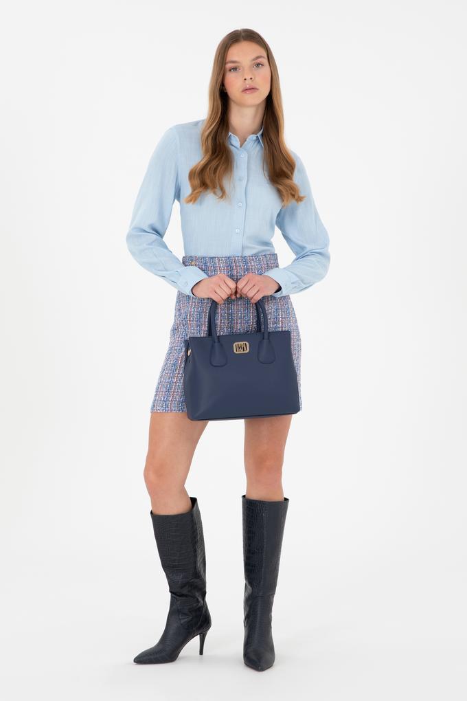 Kadın Lacivert Kol Çantası