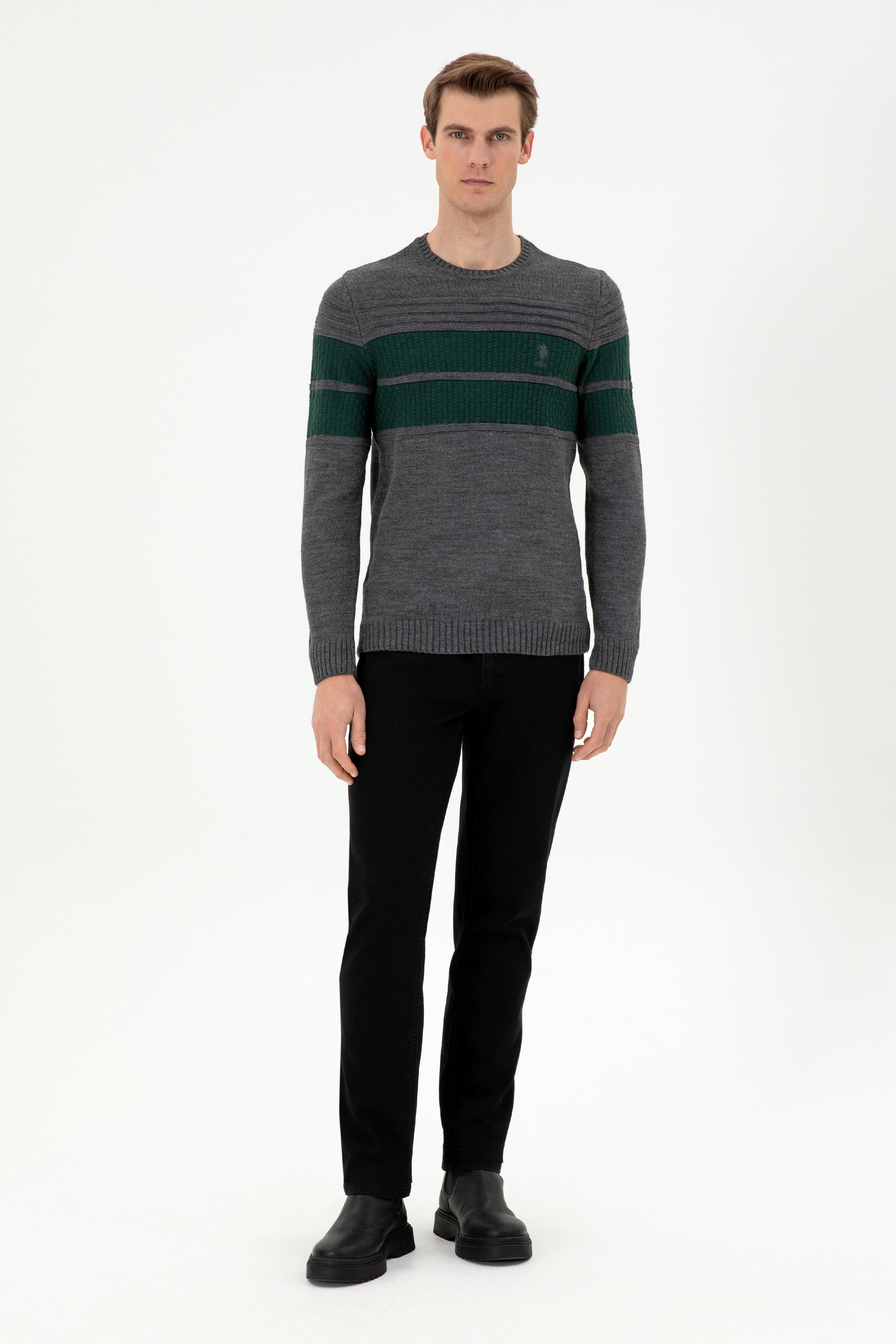 Erkek Siyah Jean Pantolon - Image 3