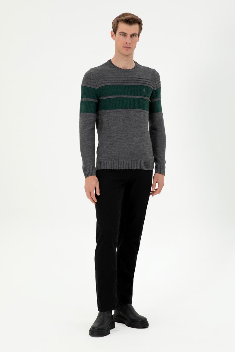 Erkek Siyah Jean Pantolon