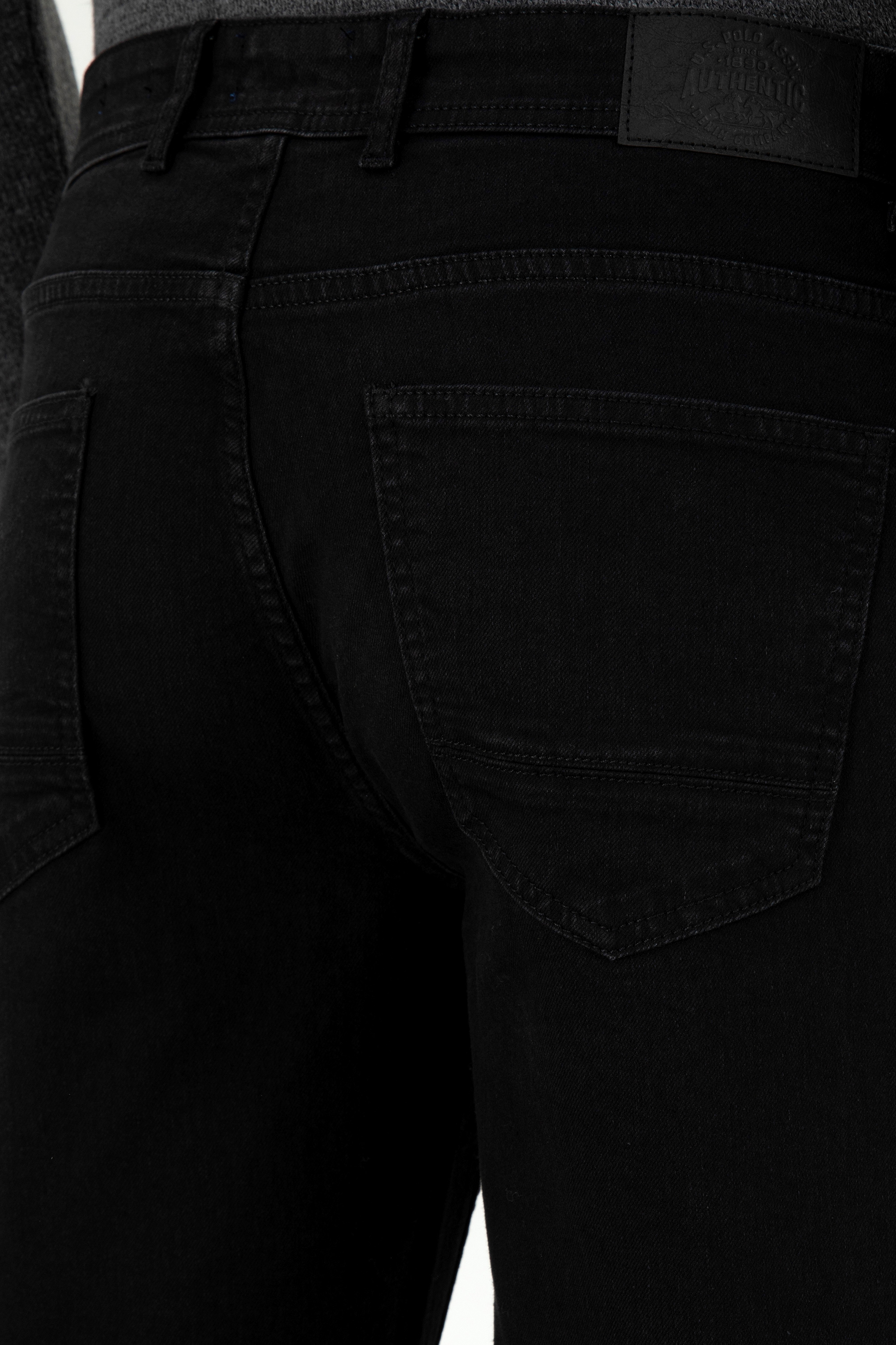 Erkek Siyah Jean Pantolon