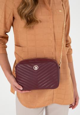 Kadın Bordo Zincir Askılı Çapraz Çanta - 50300327001