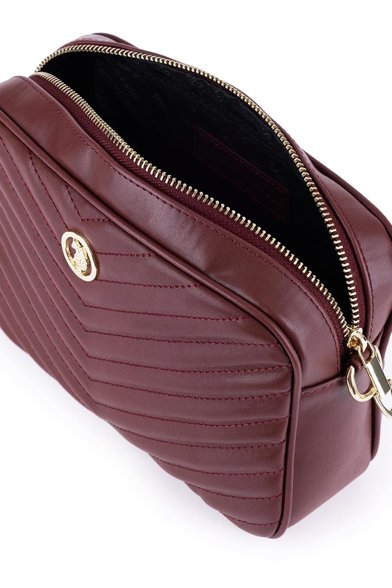 Kadın Bordo Zincir Askılı Çapraz Çanta - 50300327001