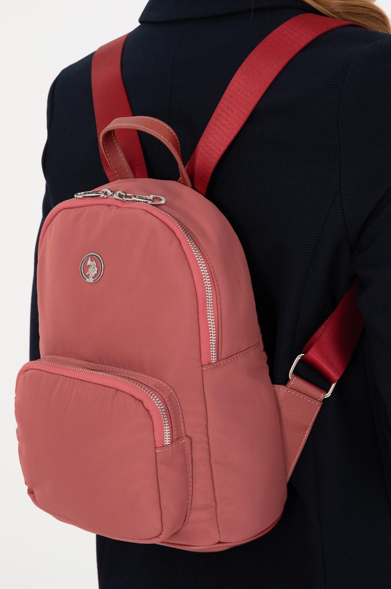 Kadın Gül Kurusu Kapitone Sırt Çantası