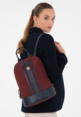 Kadın Bordo Sırt Çantası - 50293673007