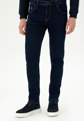 Erkek Eflatun Jean Pantolon - 50289613023