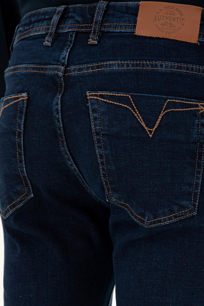 Erkek Eflatun Jean Pantolon - 50289613023