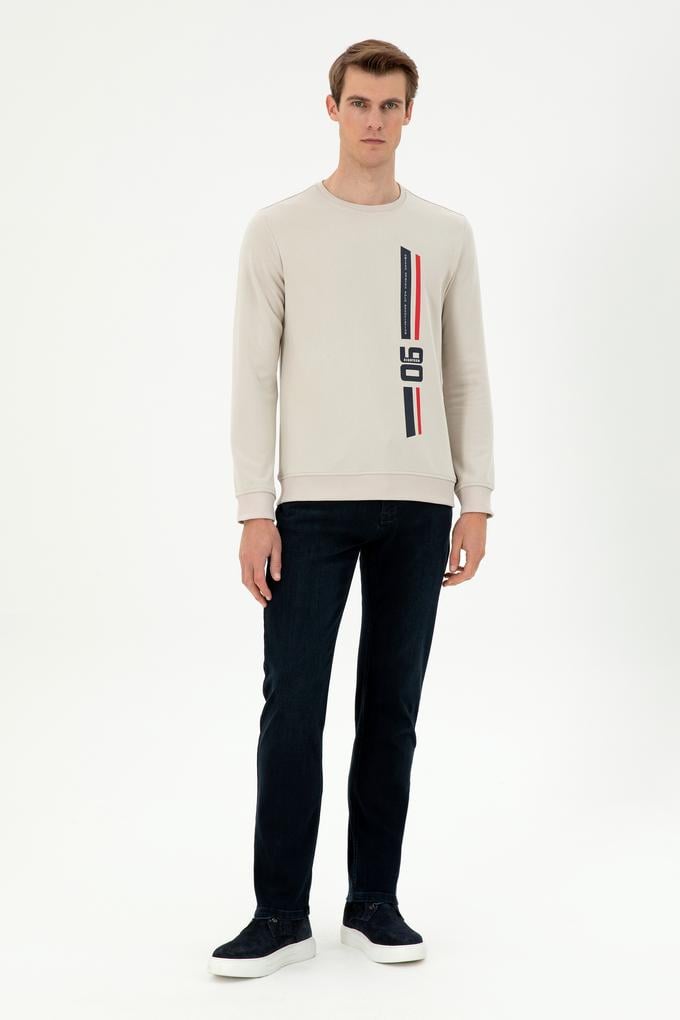 Erkek Lacivert Jean Pantolon