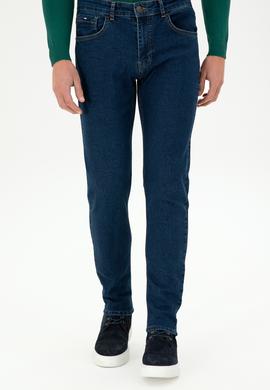 Erkek Mavi Slim Fit Jean Pantolon - 50296850009