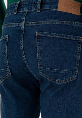 Erkek Mavi Slim Fit Jean Pantolon - 50296850009