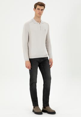 Erkek Kahverengi Jean Pantolon - 50290069016