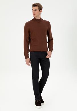 Erkek Bordo Jean Pantolon - 50289506009