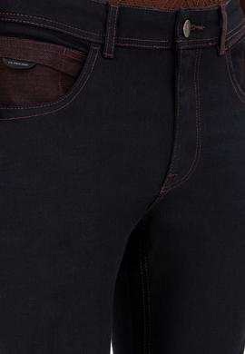 Erkek Bordo Jean Pantolon - 50289506009