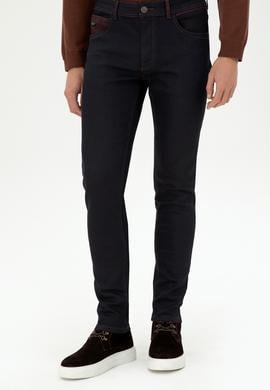 Erkek Bordo Jean Pantolon - 50289506009