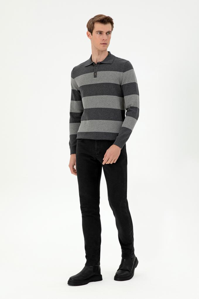 Erkek Siyah Jean Pantolon