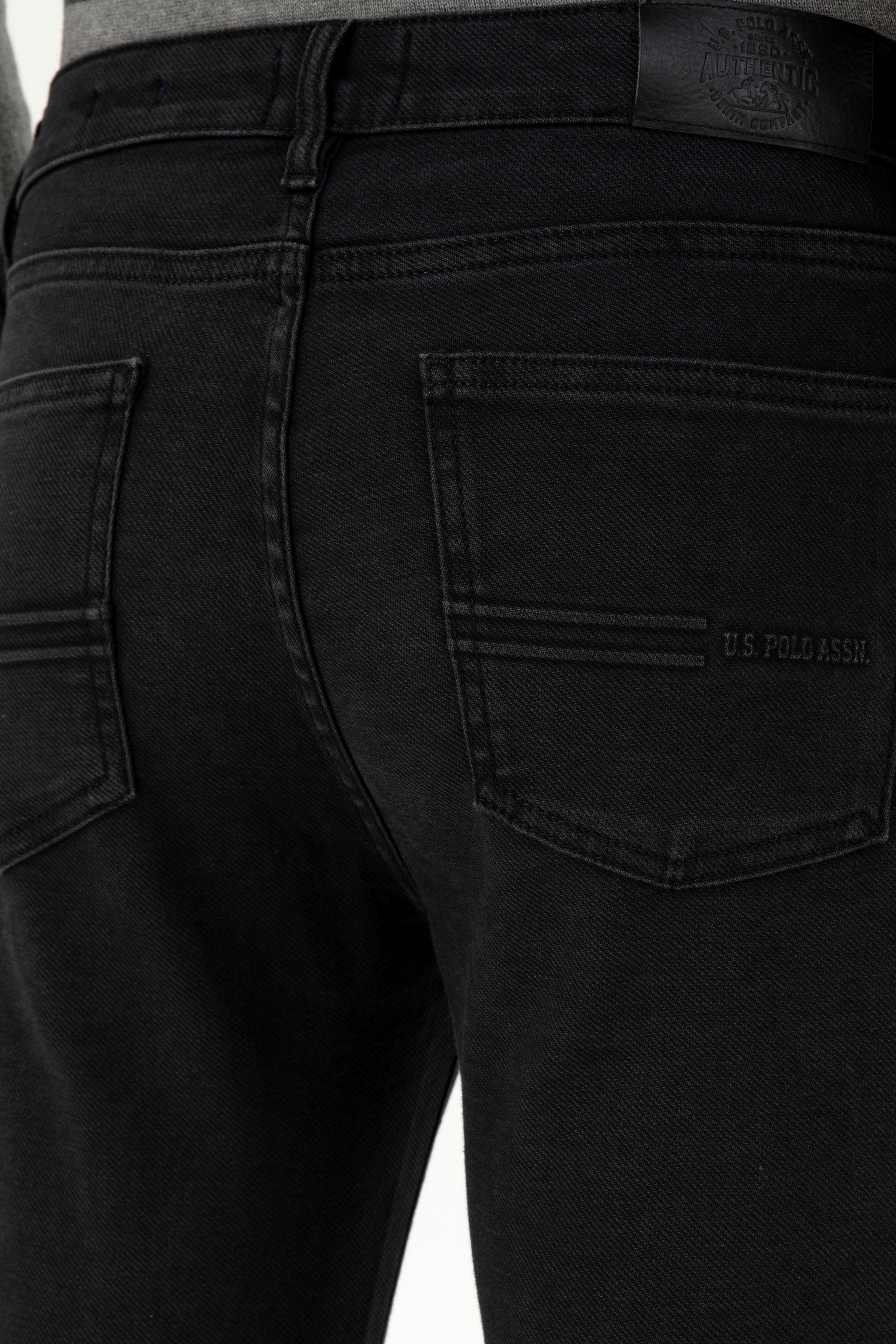 Erkek Siyah Jean Pantolon - Image 6
