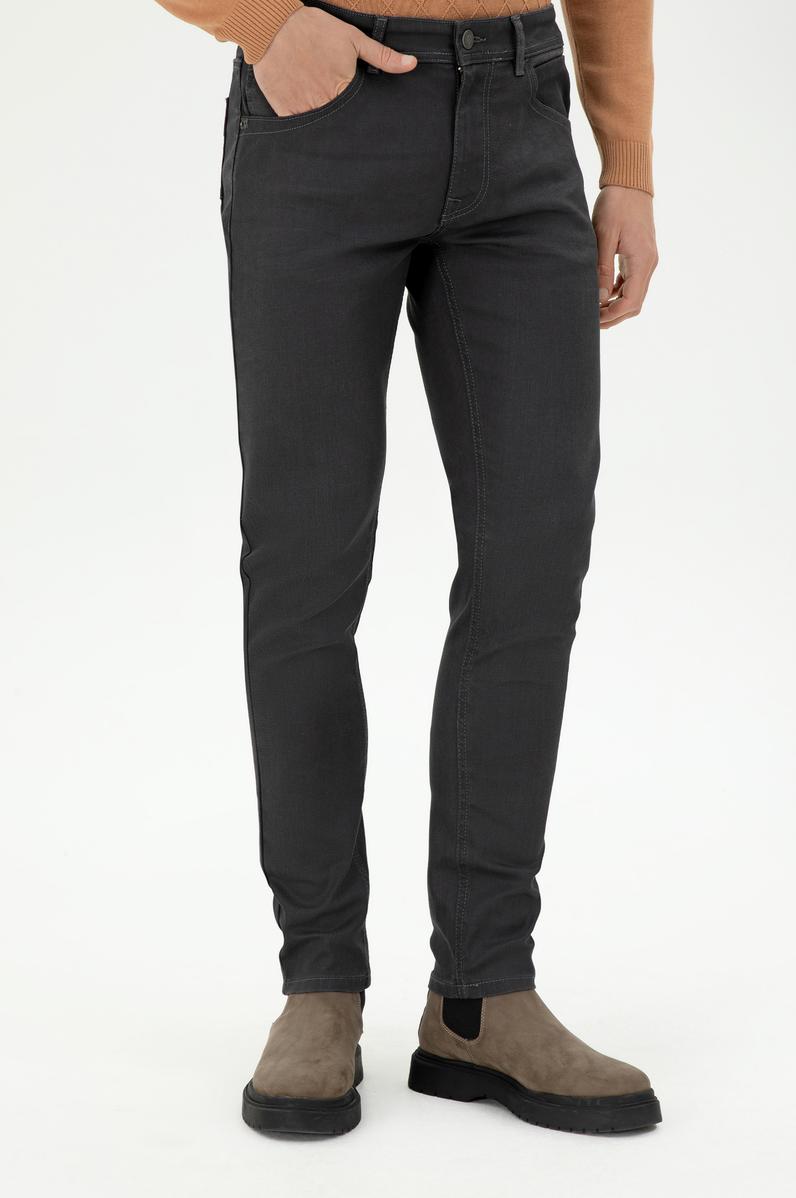 Erkek Antrasit Jean Pantolon