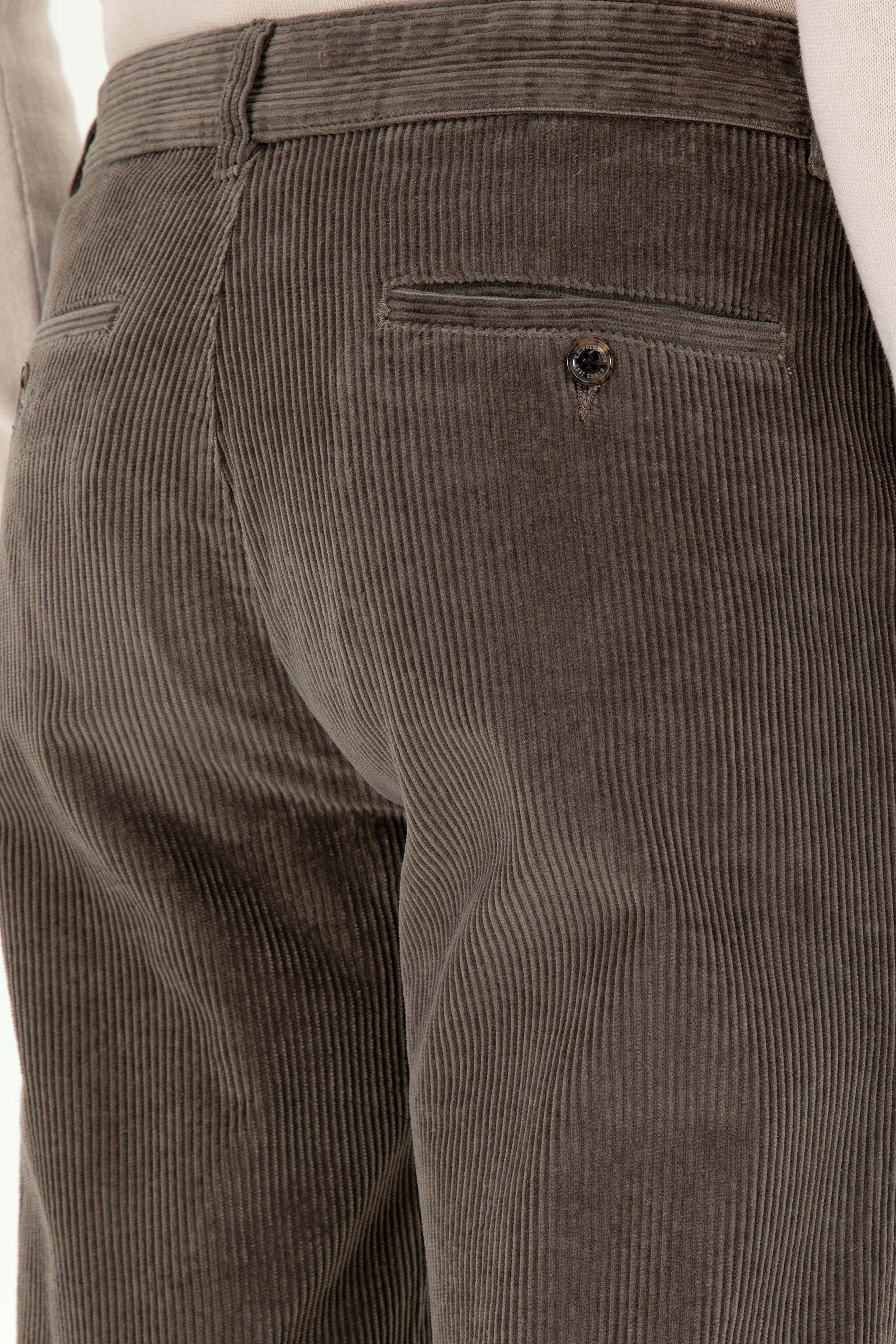Erkek Regular Fit Vizon Kanvas Pantolon - Image 6