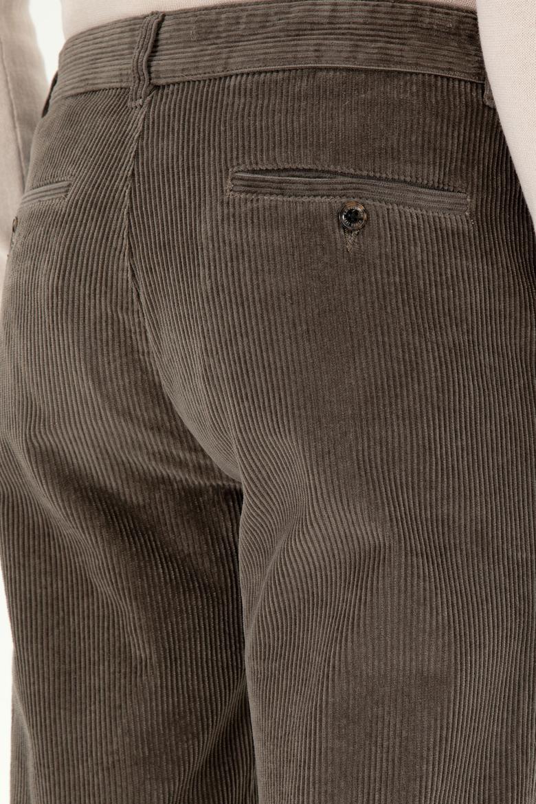 Erkek Regular Fit Vizon Kanvas Pantolon - 50291184298