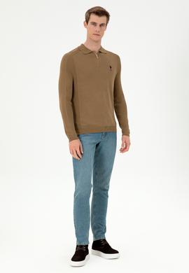 Erkek Haki Kazak - 50293064009