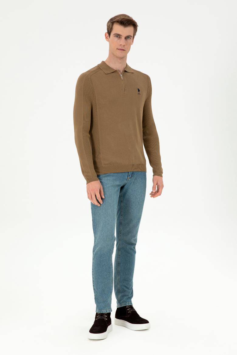 Erkek Haki Kazak - 50293064009